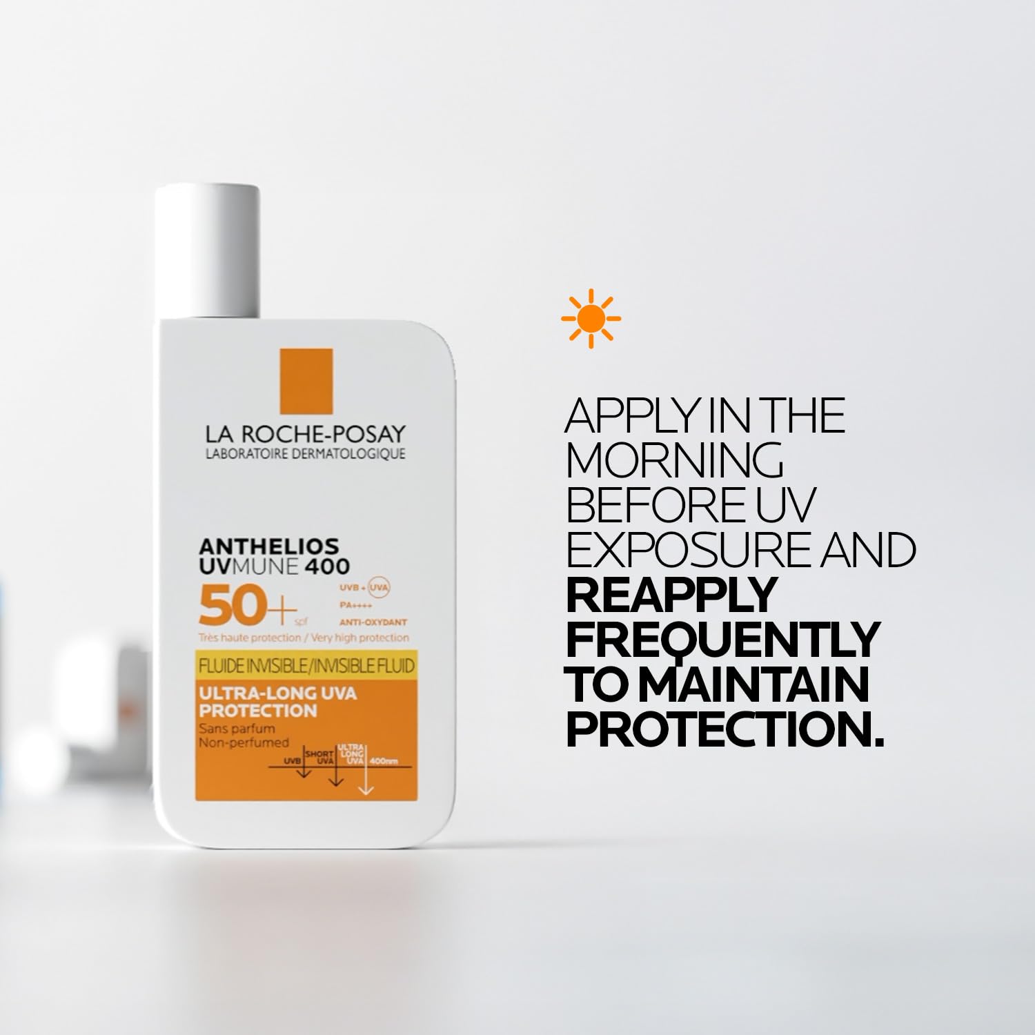 La Roche Posay Anthelios UVMune 400 Invisible Fluid Sunscreen SPF 50+ [50ml]